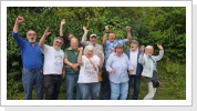 Die Teilnehmer beim Sommerfest 2025 der SG Horn Die Teilnehmer beim Sommerfest 2025 der SG Horn